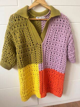 Jersey Zara Crochet Talla S
