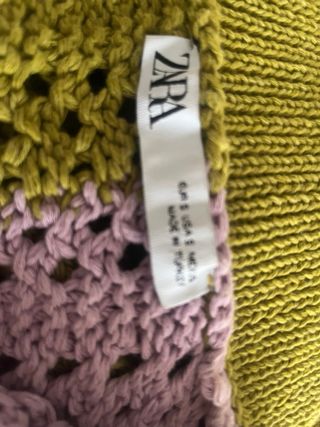 Jersey Zara Crochet Talla S