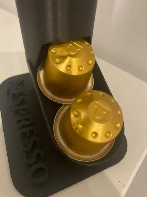 Portacapsule Nespresso nero/oro