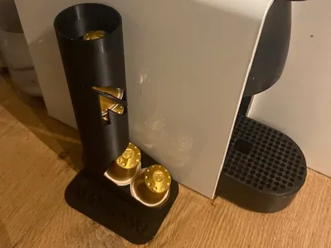 Portacapsule Nespresso nero/oro