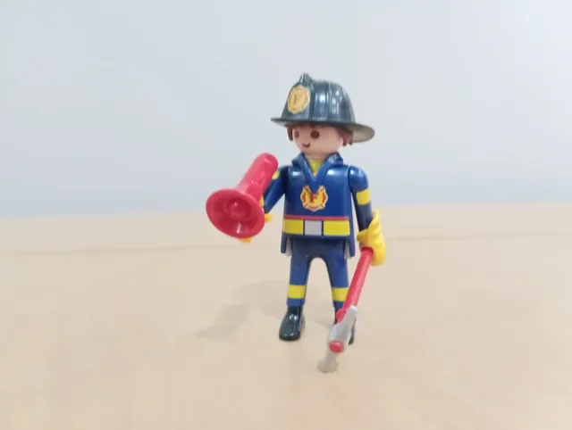Playmobil Pompiere con Megafono e Ascia