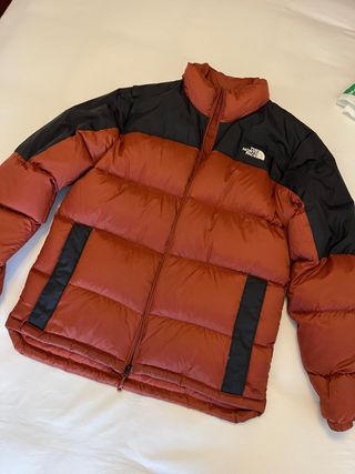 Cazadora The North Face Negra y Naranja