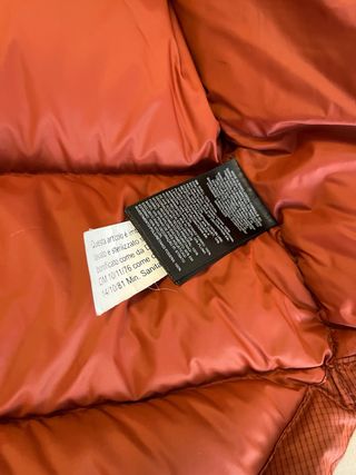 Cazadora The North Face Negra y Naranja