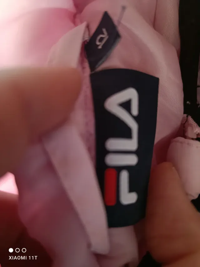 Chaqueta Fila acolchada rosa talla 12 años
