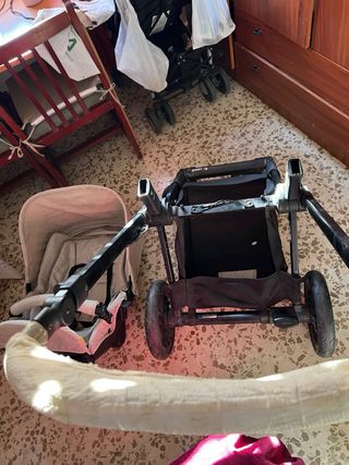 Carro completo Jané color beige