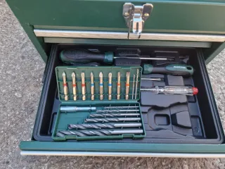 Caja de herramientas Parkside verde   N*2