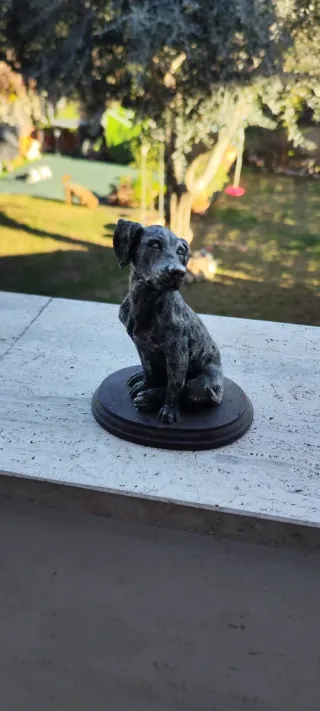 Statuetta cane setter