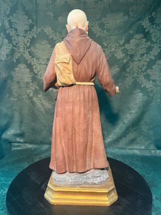 Figura Fray Leopoldo en Barro Cocido de 38 centíme