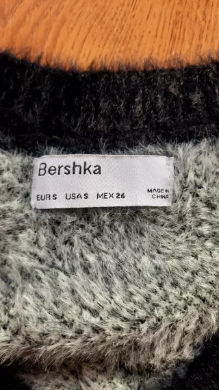 Chaleco Bershka Argyle Talla S