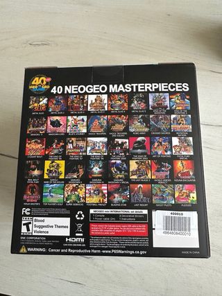 Consola NeoGeo Mini + 2 Mandos