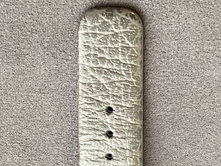 Correa Piel King Seiko 19mm Gris