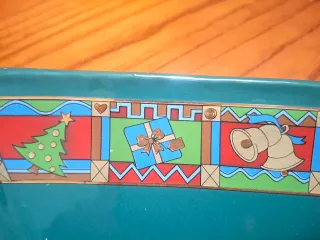 Vassoio Natale Ceramica Maccarelli Vintage