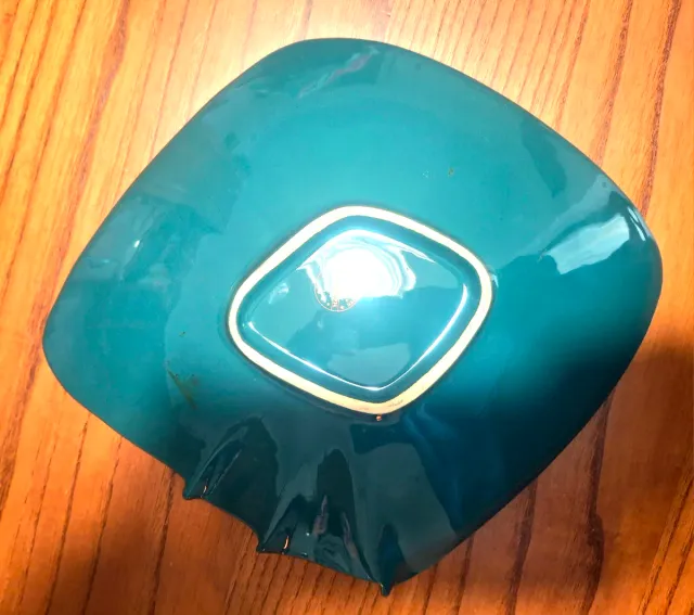 Vassoio Natale Ceramica Maccarelli Vintage