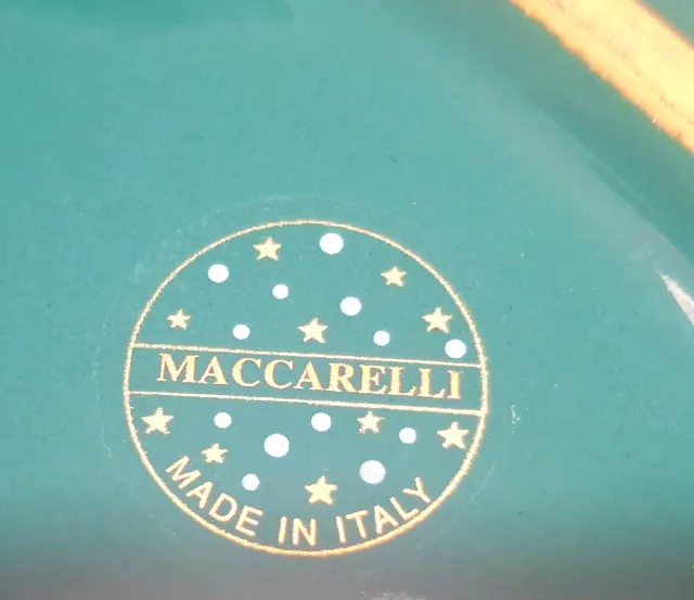 Vassoio Natale Ceramica Maccarelli Vintage
