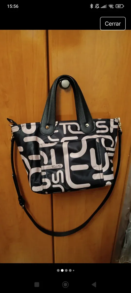 Bolso Tous Marrón y Rosa