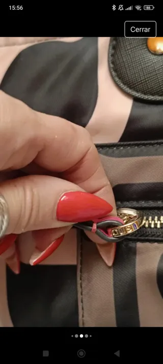 Bolso Tous Marrón y Rosa