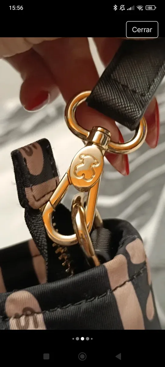 Bolso Tous Marrón y Rosa