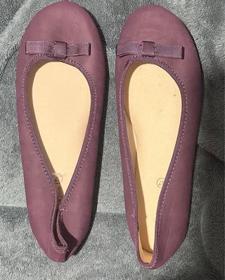 Bailarinas moradas sin estrenar Talla 37