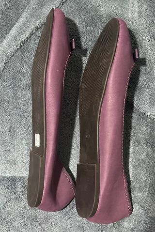 Bailarinas moradas sin estrenar Talla 37