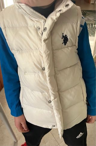 Gilet U.S. Polo Assn. bianco