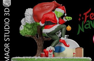 Figura Piccolo Dragon Ball Navidad