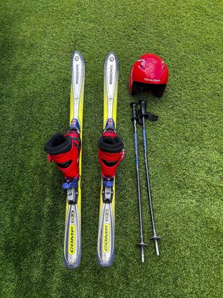 Pack Esquí Rossignol y Casco Quechua