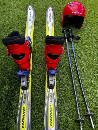 Pack Esquí Rossignol y Casco Quechua