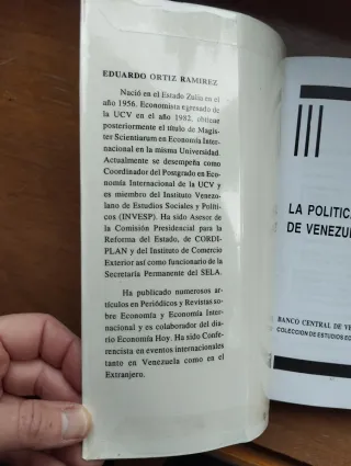 La política comercial de Venezuela