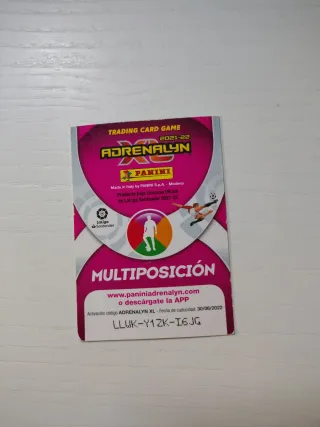 Carta Invencible LaLiga 2021-22