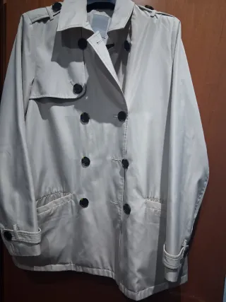 Gabardina Beige Mujer