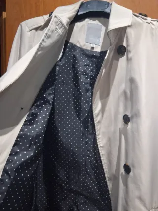 Gabardina Beige Mujer