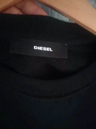 Sudadera Diesel S Negra Hombre