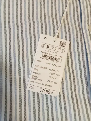 Camisa Hombre Pedro del Hierro Talla M