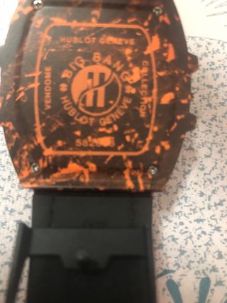 Reloj caballero Marrón Naranja