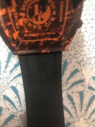 Reloj caballero Marrón Naranja