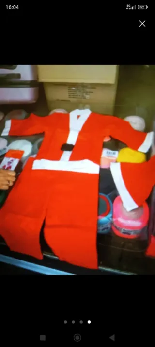 Disfraz Papa Noel 4-5 años