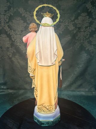 Virgen del Carmen de Olot de 35 cm de altura