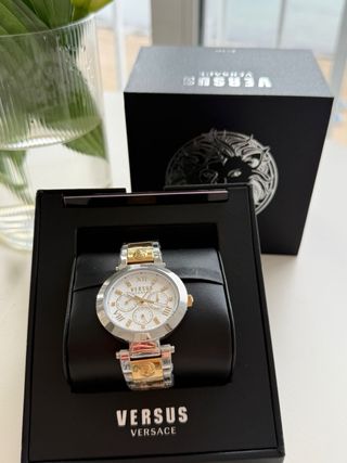Reloj Versus Versace Mujer Oro y Plata( original)