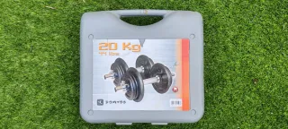 Maletín Kit Pesas Domyos 18Kg / 35.2LBS