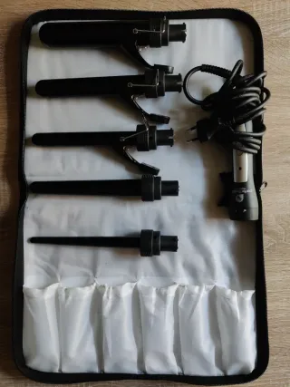 Set Tenacillas 5 en 1 Perfect Beauty Negro