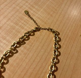 Collar Cadena Oso Dorado