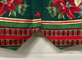 Panciotto Natalizio Verde e Rosso