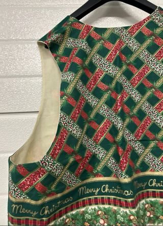 Panciotto Natalizio Verde e Rosso