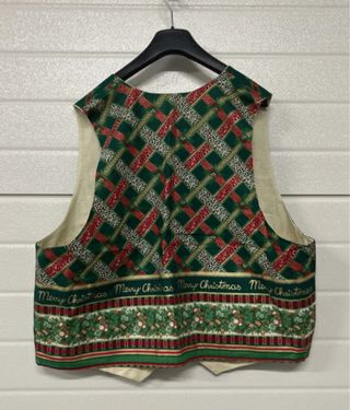 Panciotto Natalizio Verde e Rosso