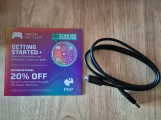 Mando PDP REMATCH GLOW Super Mario Switch