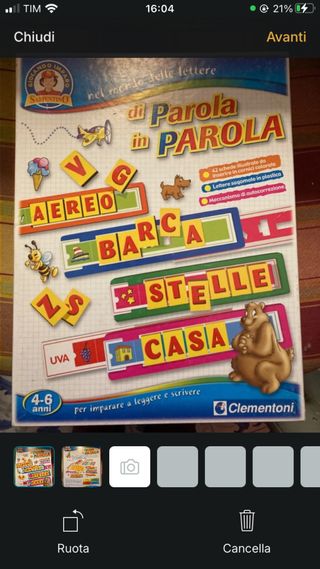 Gioco Clementoni Parola in Parola