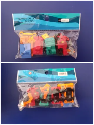 Gomas de borrar Miquelrius puzzle