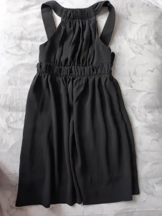 Vestido negro halter
