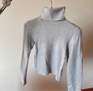 Maglione dolcevita grigio