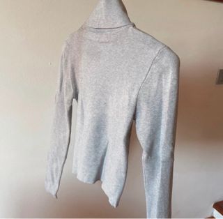 Maglione dolcevita grigio